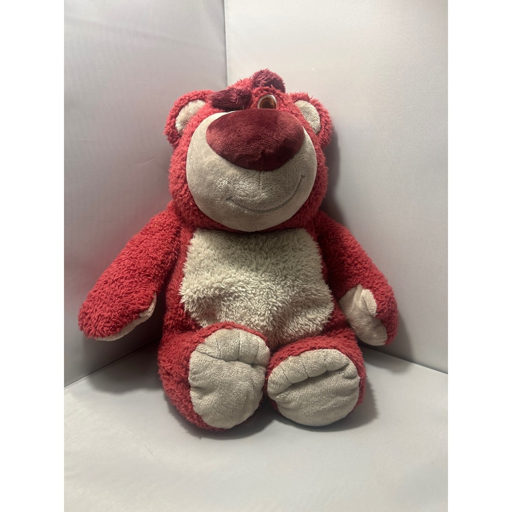 Disney Store Toy Story 3 Lotso Huggin Bear Pink Plush R850-5636-2 Pixar Toy